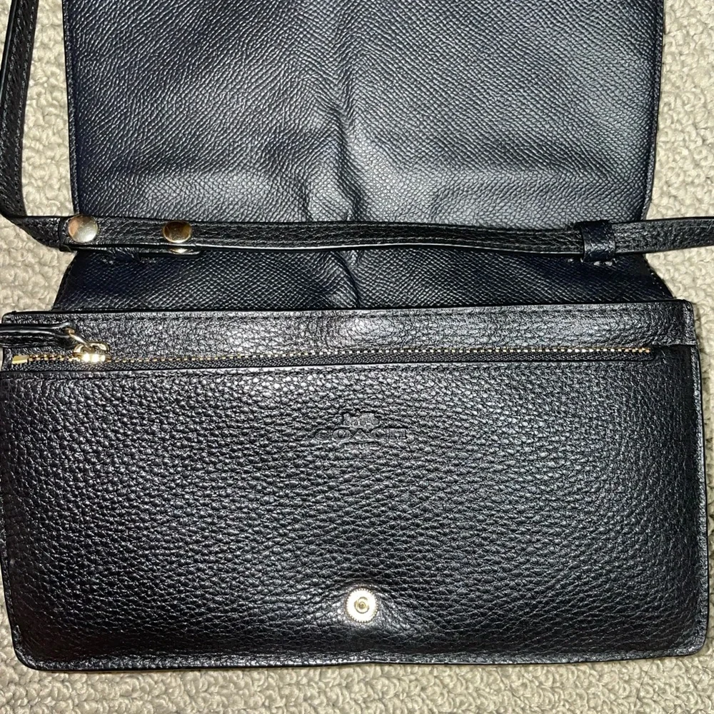 Coach foldover clutch crossbody bag - Picture 5 of 8